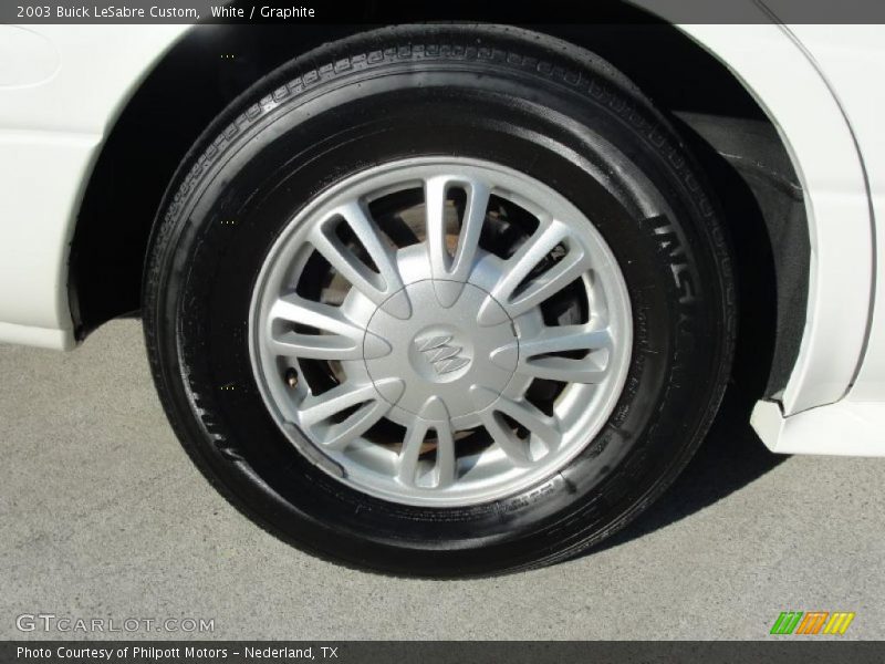 White / Graphite 2003 Buick LeSabre Custom