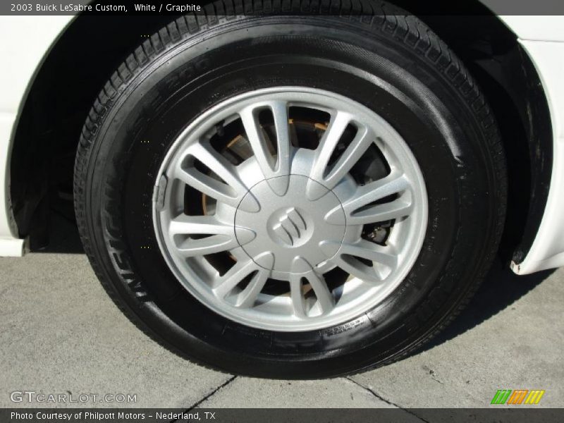 White / Graphite 2003 Buick LeSabre Custom
