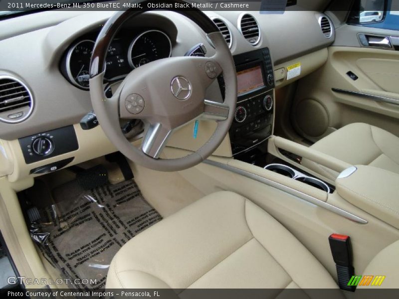 Cashmere Interior - 2011 ML 350 BlueTEC 4Matic 