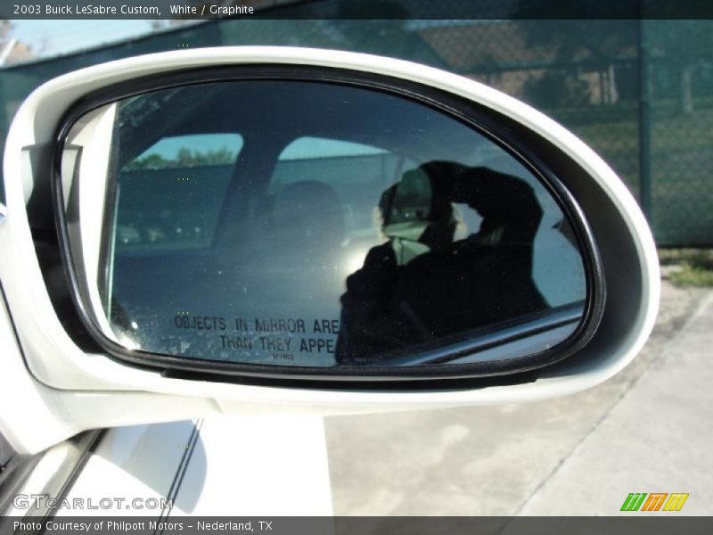White / Graphite 2003 Buick LeSabre Custom