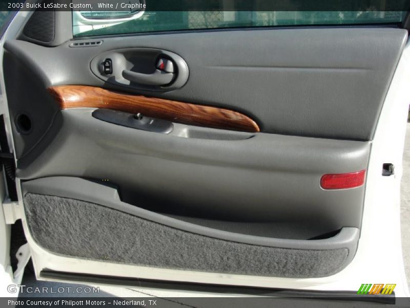 White / Graphite 2003 Buick LeSabre Custom