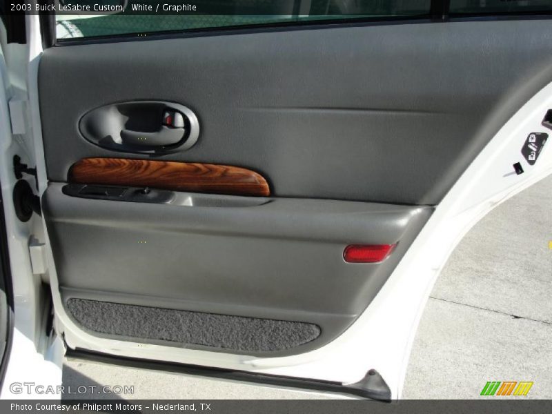 White / Graphite 2003 Buick LeSabre Custom