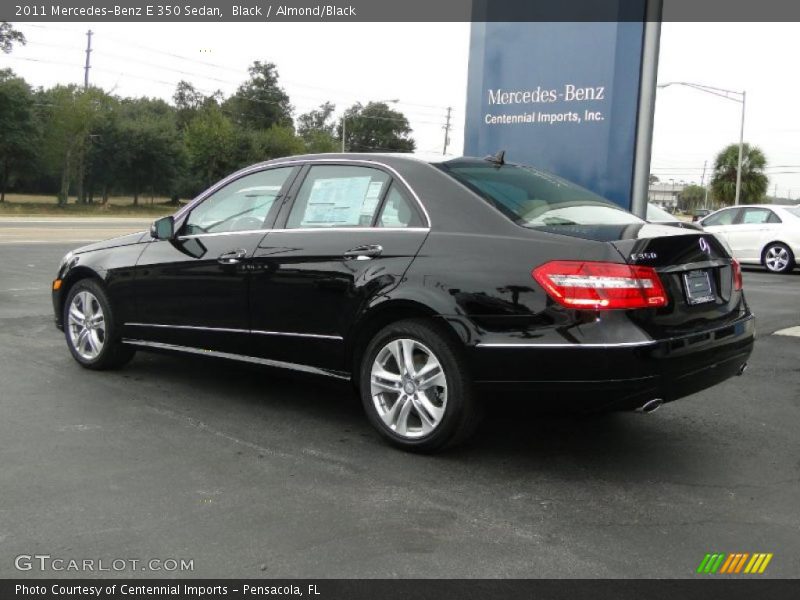 Black / Almond/Black 2011 Mercedes-Benz E 350 Sedan