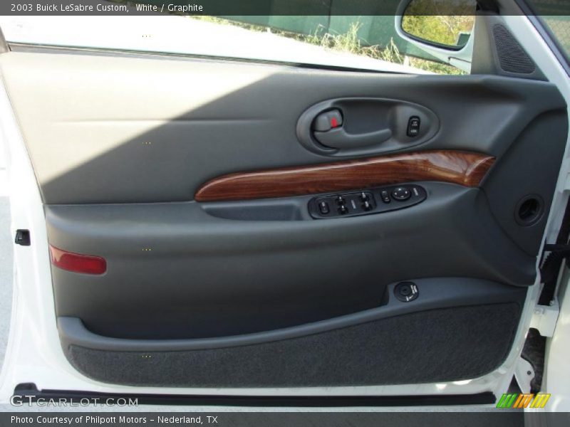White / Graphite 2003 Buick LeSabre Custom