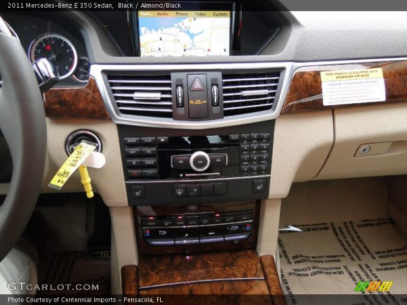 Black / Almond/Black 2011 Mercedes-Benz E 350 Sedan