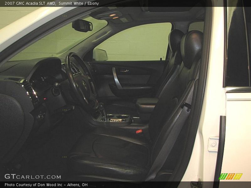 Summit White / Ebony 2007 GMC Acadia SLT AWD