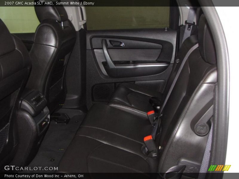 Summit White / Ebony 2007 GMC Acadia SLT AWD