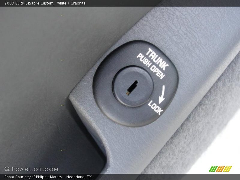 White / Graphite 2003 Buick LeSabre Custom