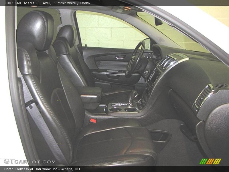 Summit White / Ebony 2007 GMC Acadia SLT AWD