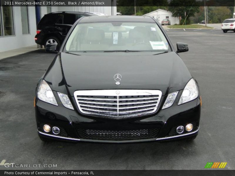 Black / Almond/Black 2011 Mercedes-Benz E 350 Sedan