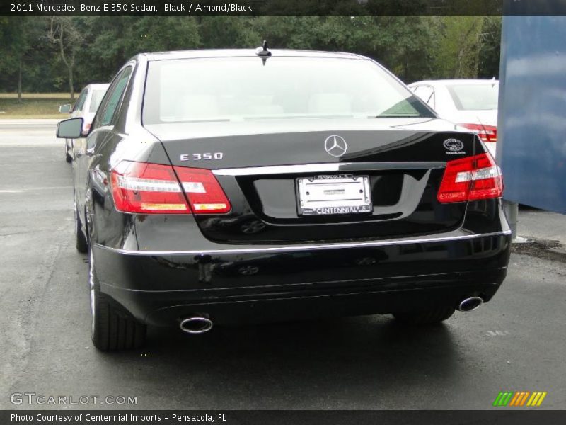Black / Almond/Black 2011 Mercedes-Benz E 350 Sedan