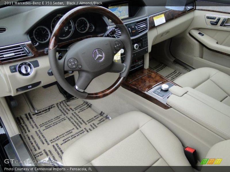 Almond/Black Interior - 2011 E 350 Sedan 