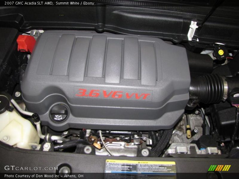 Summit White / Ebony 2007 GMC Acadia SLT AWD