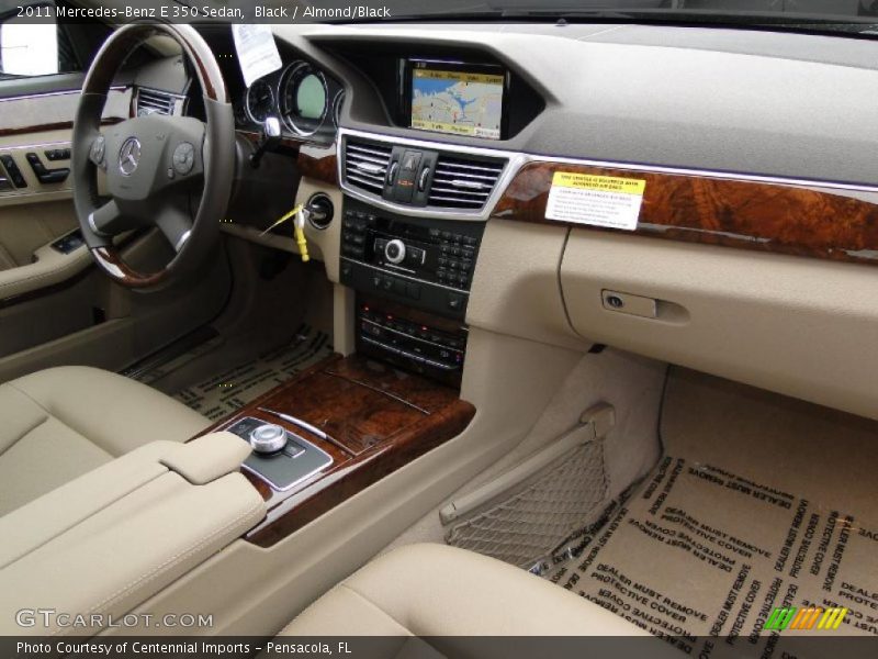 Black / Almond/Black 2011 Mercedes-Benz E 350 Sedan