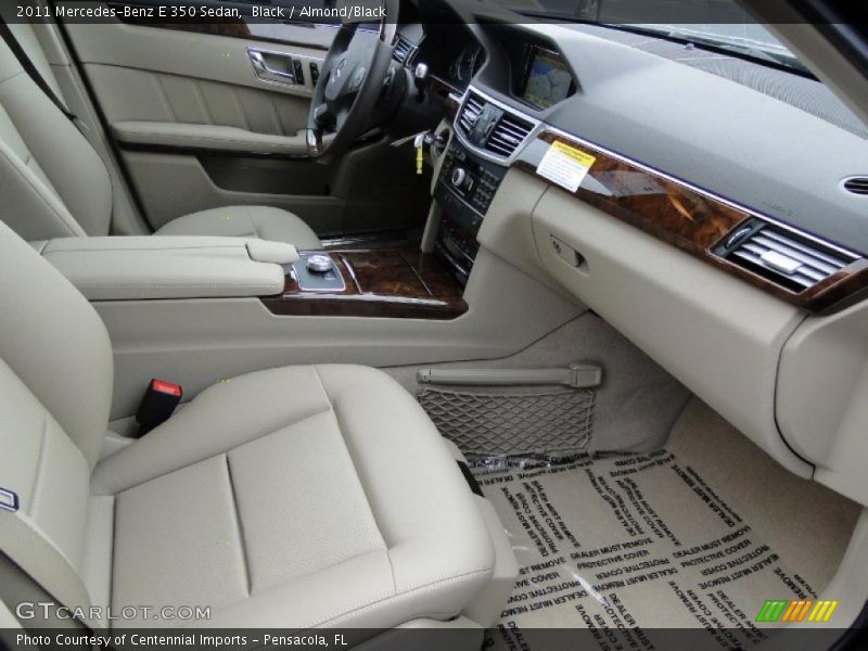 Black / Almond/Black 2011 Mercedes-Benz E 350 Sedan