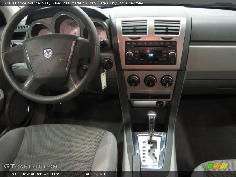 Silver Steel Metallic / Dark Slate Gray/Light Graystone 2008 Dodge Avenger SXT