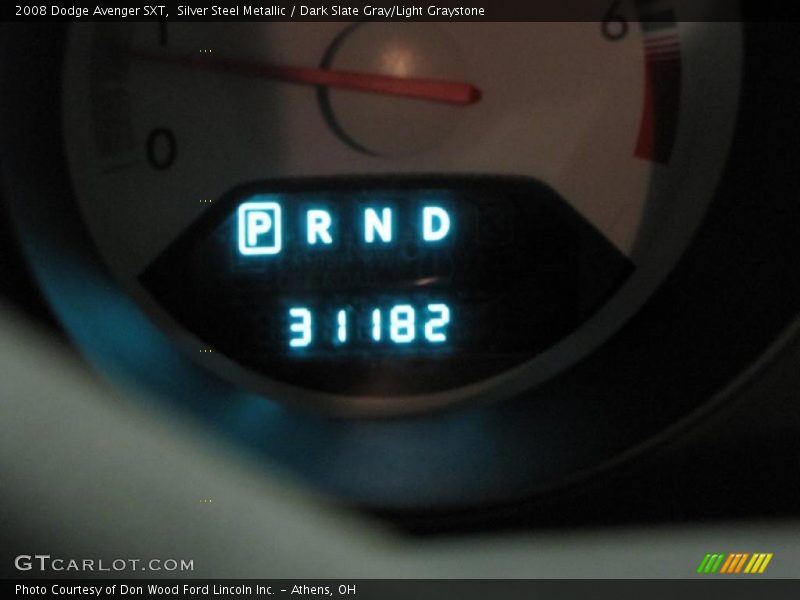 Silver Steel Metallic / Dark Slate Gray/Light Graystone 2008 Dodge Avenger SXT