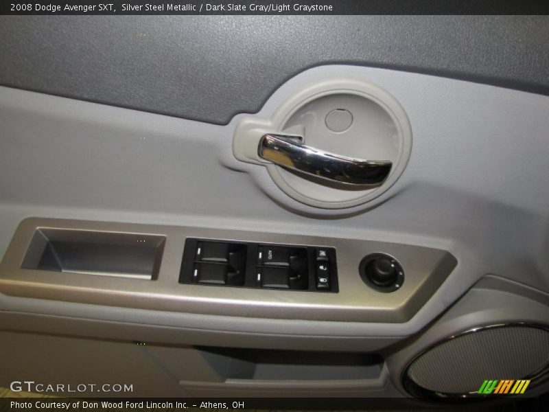 Silver Steel Metallic / Dark Slate Gray/Light Graystone 2008 Dodge Avenger SXT