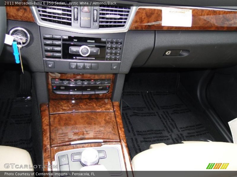 Arctic White / Almond/Black 2011 Mercedes-Benz E 350 Sedan