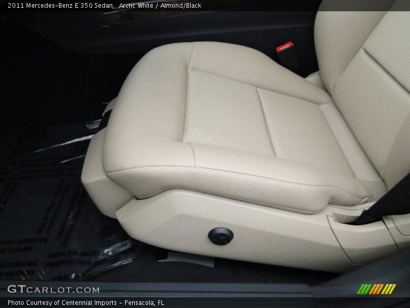 Arctic White / Almond/Black 2011 Mercedes-Benz E 350 Sedan