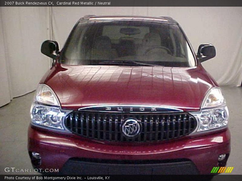 Cardinal Red Metallic / Neutral 2007 Buick Rendezvous CX