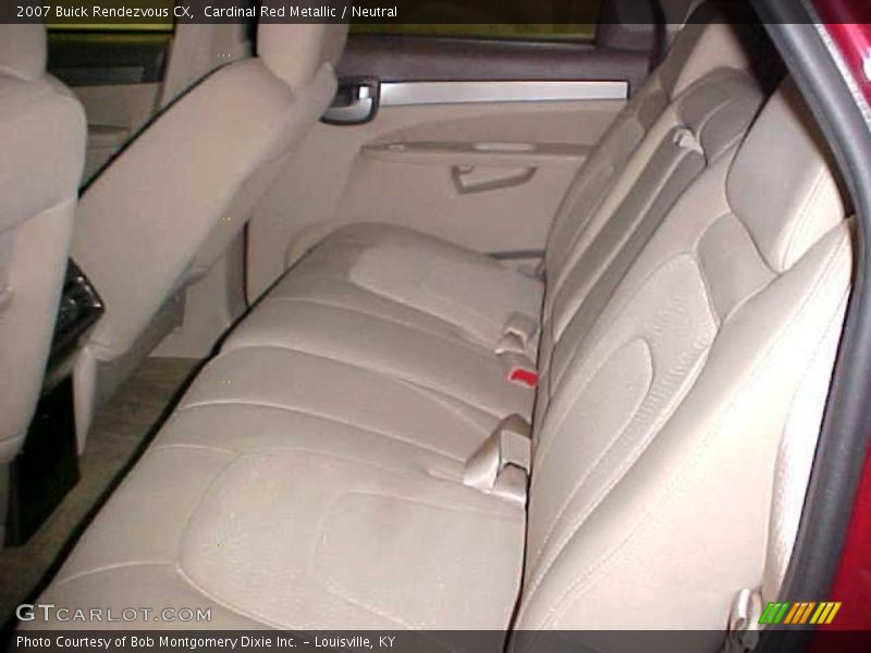 Cardinal Red Metallic / Neutral 2007 Buick Rendezvous CX