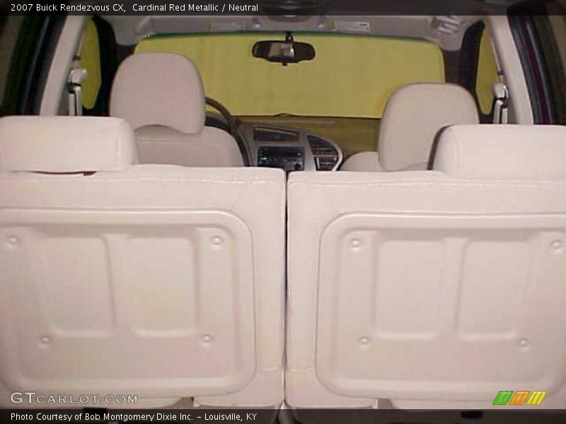 Cardinal Red Metallic / Neutral 2007 Buick Rendezvous CX