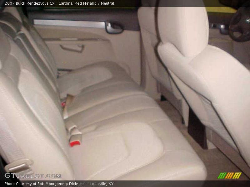 Cardinal Red Metallic / Neutral 2007 Buick Rendezvous CX