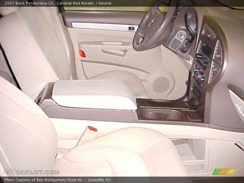 Cardinal Red Metallic / Neutral 2007 Buick Rendezvous CX