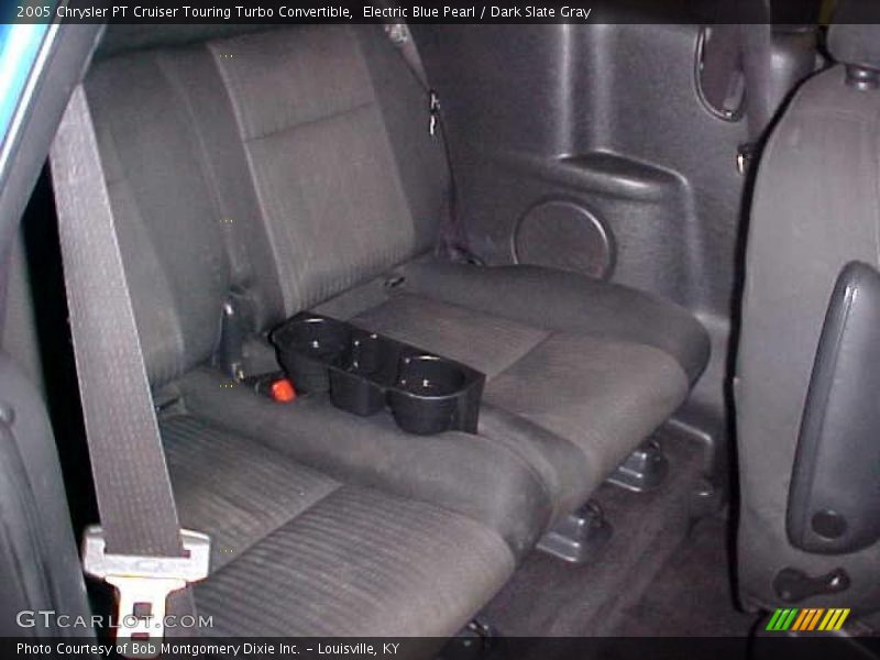 Electric Blue Pearl / Dark Slate Gray 2005 Chrysler PT Cruiser Touring Turbo Convertible