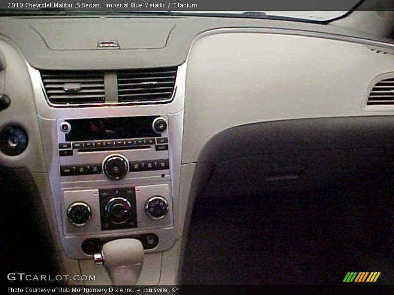 Imperial Blue Metallic / Titanium 2010 Chevrolet Malibu LS Sedan