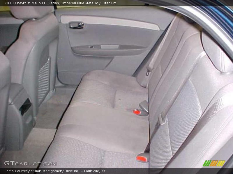 Imperial Blue Metallic / Titanium 2010 Chevrolet Malibu LS Sedan