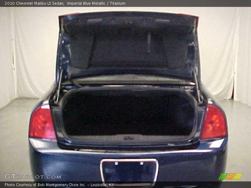 Imperial Blue Metallic / Titanium 2010 Chevrolet Malibu LS Sedan