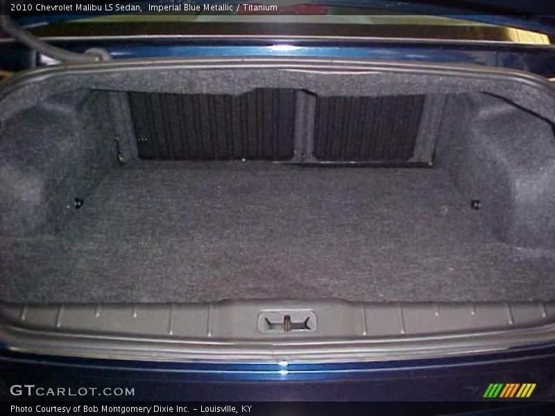 Imperial Blue Metallic / Titanium 2010 Chevrolet Malibu LS Sedan