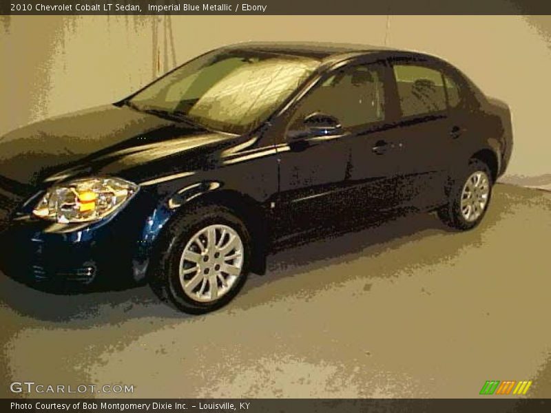 Imperial Blue Metallic / Ebony 2010 Chevrolet Cobalt LT Sedan