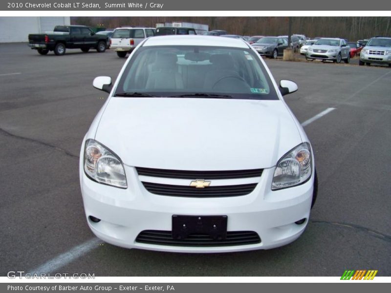 Summit White / Gray 2010 Chevrolet Cobalt LT Sedan