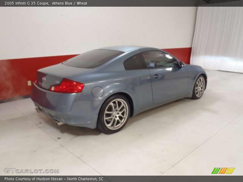 Athens Blue / Wheat 2005 Infiniti G 35 Coupe