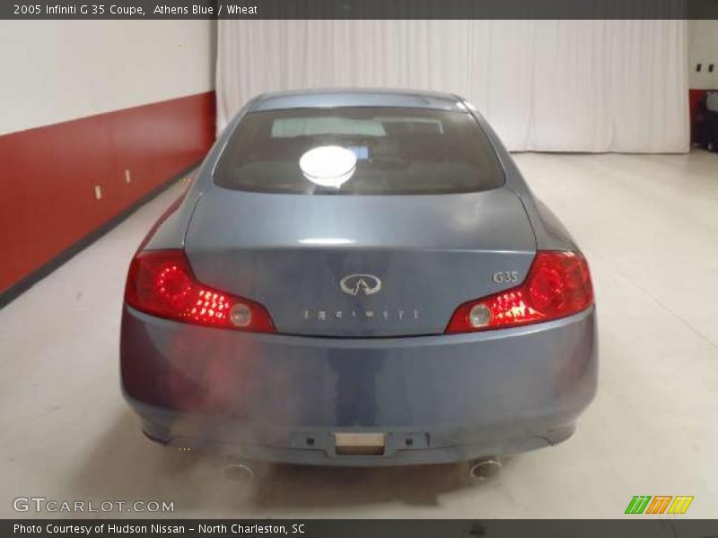 Athens Blue / Wheat 2005 Infiniti G 35 Coupe