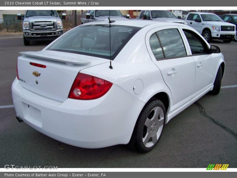 Summit White / Gray 2010 Chevrolet Cobalt LT Sedan