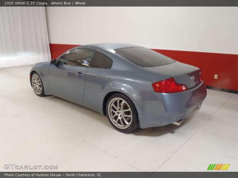 Athens Blue / Wheat 2005 Infiniti G 35 Coupe
