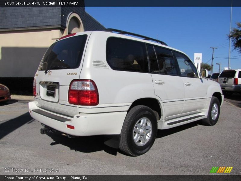 Golden Pearl / Ivory 2000 Lexus LX 470