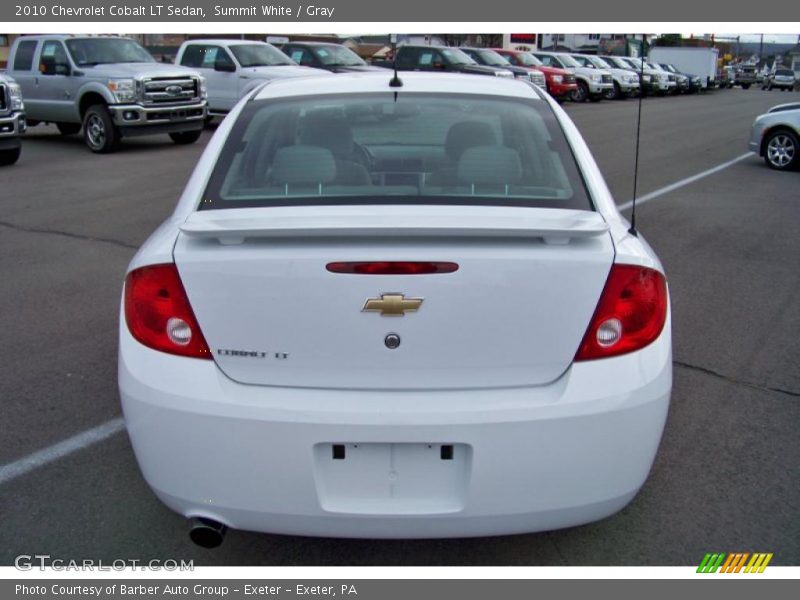 Summit White / Gray 2010 Chevrolet Cobalt LT Sedan
