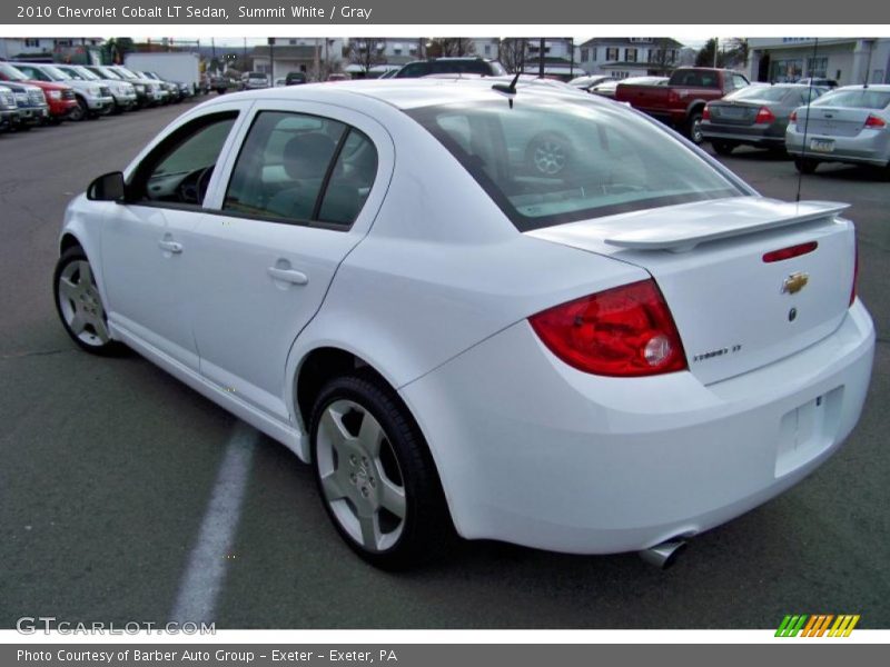 Summit White / Gray 2010 Chevrolet Cobalt LT Sedan