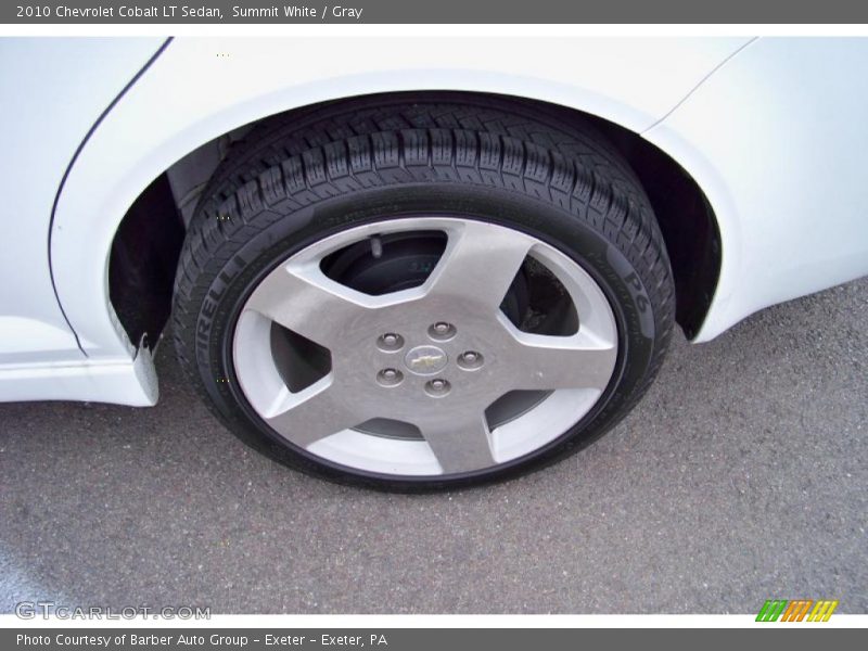 Summit White / Gray 2010 Chevrolet Cobalt LT Sedan