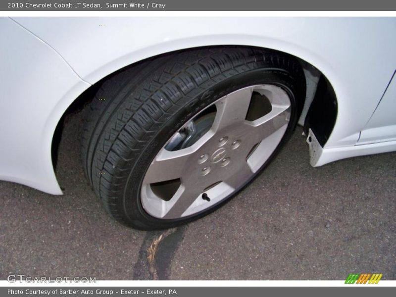 Summit White / Gray 2010 Chevrolet Cobalt LT Sedan