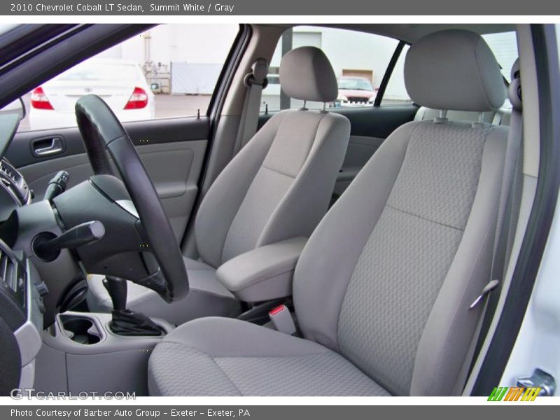 Summit White / Gray 2010 Chevrolet Cobalt LT Sedan