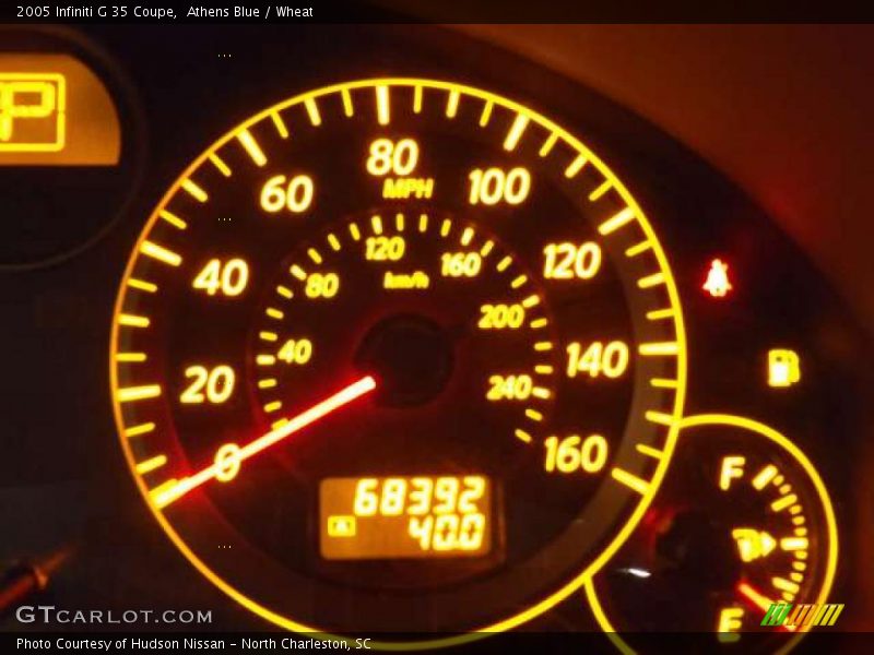 Athens Blue / Wheat 2005 Infiniti G 35 Coupe