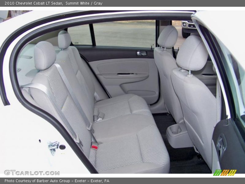 Summit White / Gray 2010 Chevrolet Cobalt LT Sedan