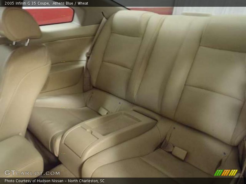 Athens Blue / Wheat 2005 Infiniti G 35 Coupe
