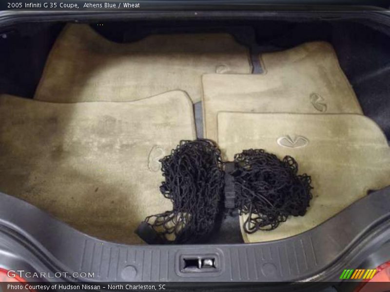 Athens Blue / Wheat 2005 Infiniti G 35 Coupe